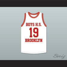 Load image into Gallery viewer, Lenny Wilkens 19 Boys High School Brooklyn White Basketball Jersey