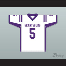 Load image into Gallery viewer, Leo Chenal 5 Grantsburg High School Pirates White Football Jersey 1