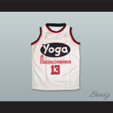 Load image into Gallery viewer, Leon Douglas 13 Fortitudo Bologna White Basketball Jersey
