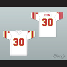 Load image into Gallery viewer, 1983 USFL Leon Perry 30 Birmingham Stallions Home Football Jersey