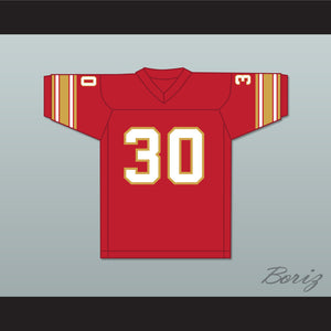 1983 USFL Leon Perry 30 Birmingham Stallions Road Football Jersey