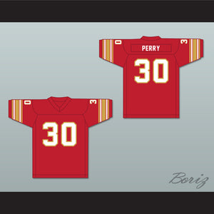 1983 USFL Leon Perry 30 Birmingham Stallions Road Football Jersey