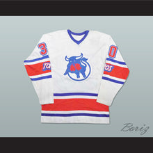 Load image into Gallery viewer, Les Binkley 30 WHA Toronto Toros White Hockey Jersey