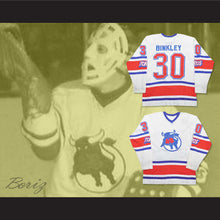 Load image into Gallery viewer, Les Binkley 30 WHA Toronto Toros White Hockey Jersey