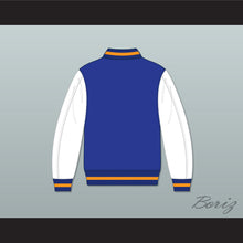 Load image into Gallery viewer, Lethal Weapon 2 Martin Riggs Blue and White Varsity Letterman Jacket-Style Sweatshirt