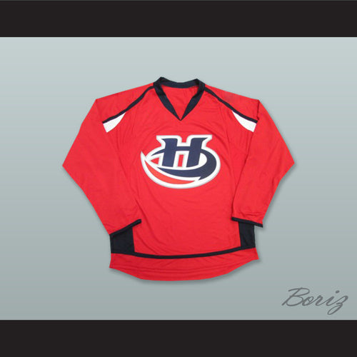 Lethbridge Hurricanes Red Hockey Jersey