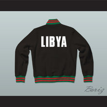 Load image into Gallery viewer, Libya Varsity Letterman Jacket-Style Sweatshirt