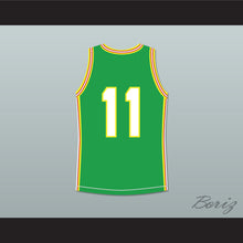 Load image into Gallery viewer, Arvydas Sabonis 11 Lithuania Green Basketball Jersey 1