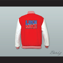 Load image into Gallery viewer, Like Mike 23 Red Wool and White Lab Leather Varsity Letterman Jacket
