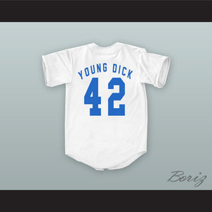 Lil Dicky 42 White Baseball Jersey