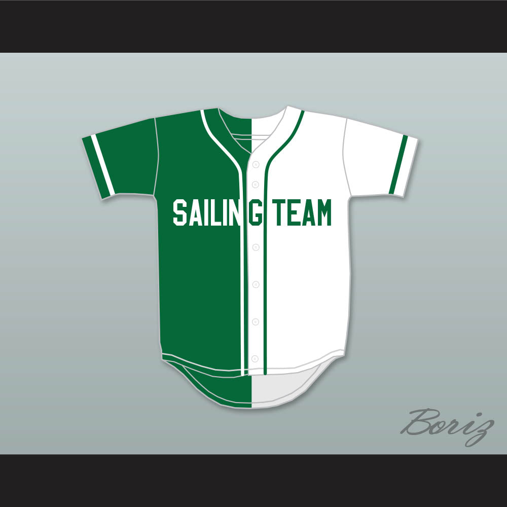 Lil Yachty Lil Boat 44 Sailing Team Green/White Baseball Jersey