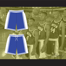 Load image into Gallery viewer, He Got Game Jesus Shuttlesworth Lincoln High School Blue Basketball Shorts