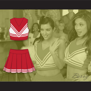 Kim Kardashian Lisa Taylor High School Cheerleader Uniform Disaster Movie