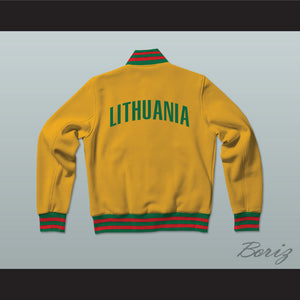 Lithuania Varsity Letterman Jacket-Style Sweatshirt