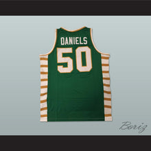 Load image into Gallery viewer, Lloyd Daniels 50 Andrew Jackson High School Green Basketball Jersey