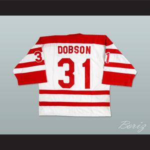 Adam Dobson 31 London Racers Hockey Jersey