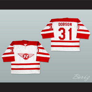 Adam Dobson 31 London Racers Hockey Jersey