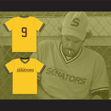 Load image into Gallery viewer, Player 9 Longueuil Senators Beer League Baseball Jersey Spaceman