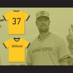 Josh Duhamel Bill Lee 37 Longueuil Senators Beer League Baseball Jersey Spaceman
