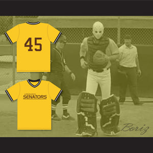 Claude 45 Longueuil Senators Beer League Baseball Jersey Spaceman