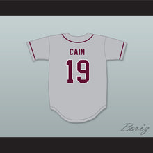 Load image into Gallery viewer, Lorenzo Cain 19 Madison County High School Cowboys Gray Baseball Jersey 2