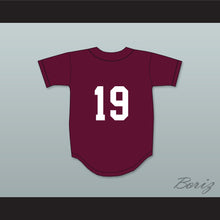 Load image into Gallery viewer, Lorenzo Cain 19 Madison County High School Cowboys Maroon Baseball Jersey 1