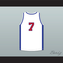 Load image into Gallery viewer, Los Santos Saints 7 White Basketball Jersey