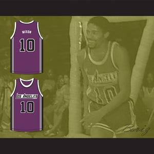Norm Nixon 10 Los Angeles Basketball Jersey The Fish That Saved Pittsburgh
