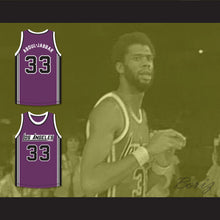 Load image into Gallery viewer, Kareem Abdul-Jabbar 33 Los Angeles Basketball Jersey The Fish That Saved Pittsburgh