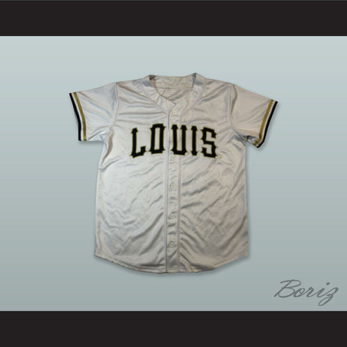Louis The Child 17 Light Silver Button Down Baseball Jersey