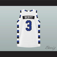 Load image into Gallery viewer, Lucas Scott 3 One Tree Hill Ravens White Basketball Jersey