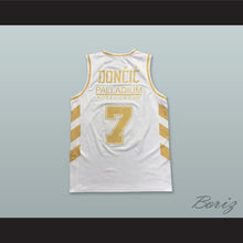 Load image into Gallery viewer, Luka Doncic 7 Real Madrid Baloncesto Spain White Basketball Jersey