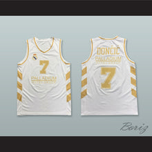 Load image into Gallery viewer, Luka Doncic 7 Real Madrid Baloncesto Spain White Basketball Jersey