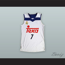 Load image into Gallery viewer, Luka Doncic 7 Real Madrid White Basketball Jersey