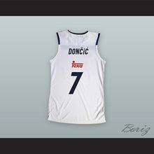Load image into Gallery viewer, Luka Doncic 7 Real Madrid White Basketball Jersey