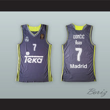 Load image into Gallery viewer, Luka Doncic 7 Real Madrid Purple Basketball Jersey