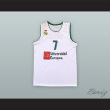 Load image into Gallery viewer, Luka Doncic 7 Real Madrid White Basketball Jersey 3