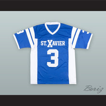 Load image into Gallery viewer, Luke Kuechly 3 St. Xavier High School Blue Football Jersey