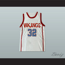 Load image into Gallery viewer, Magic Johnson 32 Lansing Everett High School Vikings White Basketball Jersey