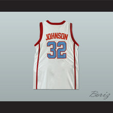 Load image into Gallery viewer, Magic Johnson 32 Lansing Everett High School Vikings White Basketball Jersey