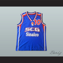 Load image into Gallery viewer, Marko Jaric 10 Serbia and Montenegro Basketball Jersey