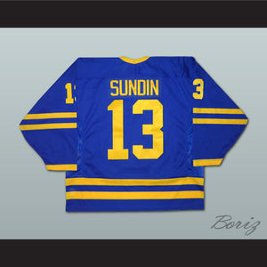 Mats Sundin 13 Team Sweden Hockey Jersey