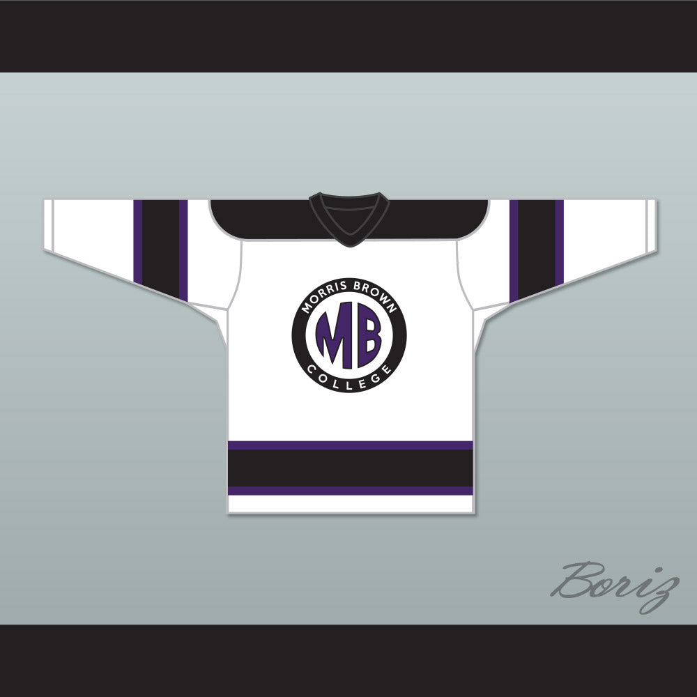Martin Lawrence Martin Payne 23 Morris Brown College White Hockey Jersey