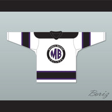 Load image into Gallery viewer, Martin Morris Brown College White Hockey Jersey