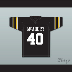 Bo Jackson 40 McAdory High School Yellow Jackets Black Football Jersey