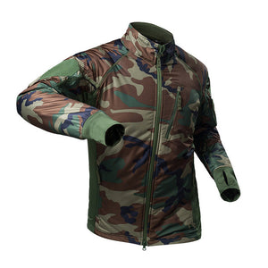 MEGE Men's Waterproof Military Tactical Jacket Men Warm Windbreaker Bomber Jacket Camouflage Hooded Coat US Army chaqueta hombre