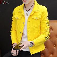 Load image into Gallery viewer, MEN'S Wear Summer New Style Cowb Spring And Autumn Jeans Coat Men's Korean-style Fashion Students Handsome Versatile Jacket