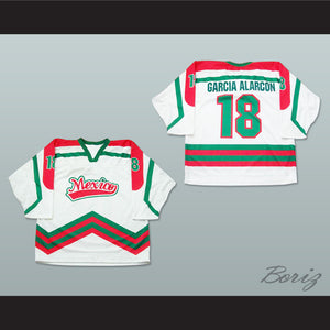 Mexico National Team White Hockey Jersey