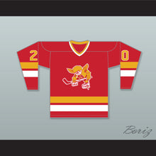 Load image into Gallery viewer, WHA 1976-77 Minnesota Fighting Saints Jack Carlson 20 Away Hockey Jersey