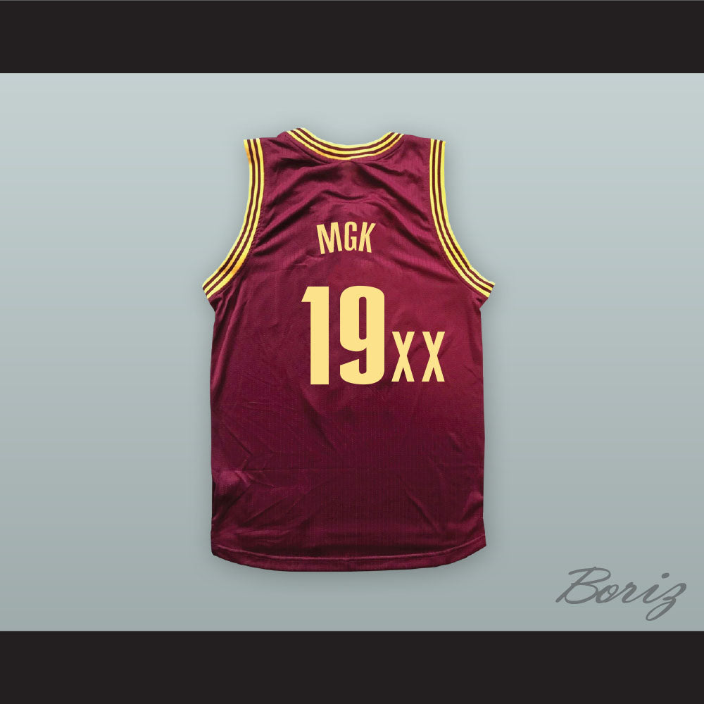 MGK 19XX Maroon Basketball Jersey